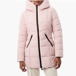 Bernardo Hooded Water Resistant Puffer Jacket